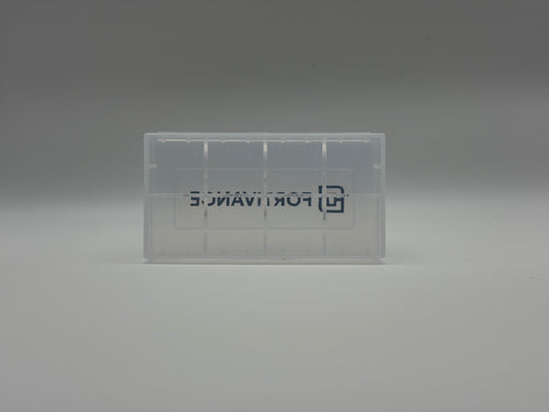 Fortivance 18650 Battery Case, 2-Cell | Protective Storage Box