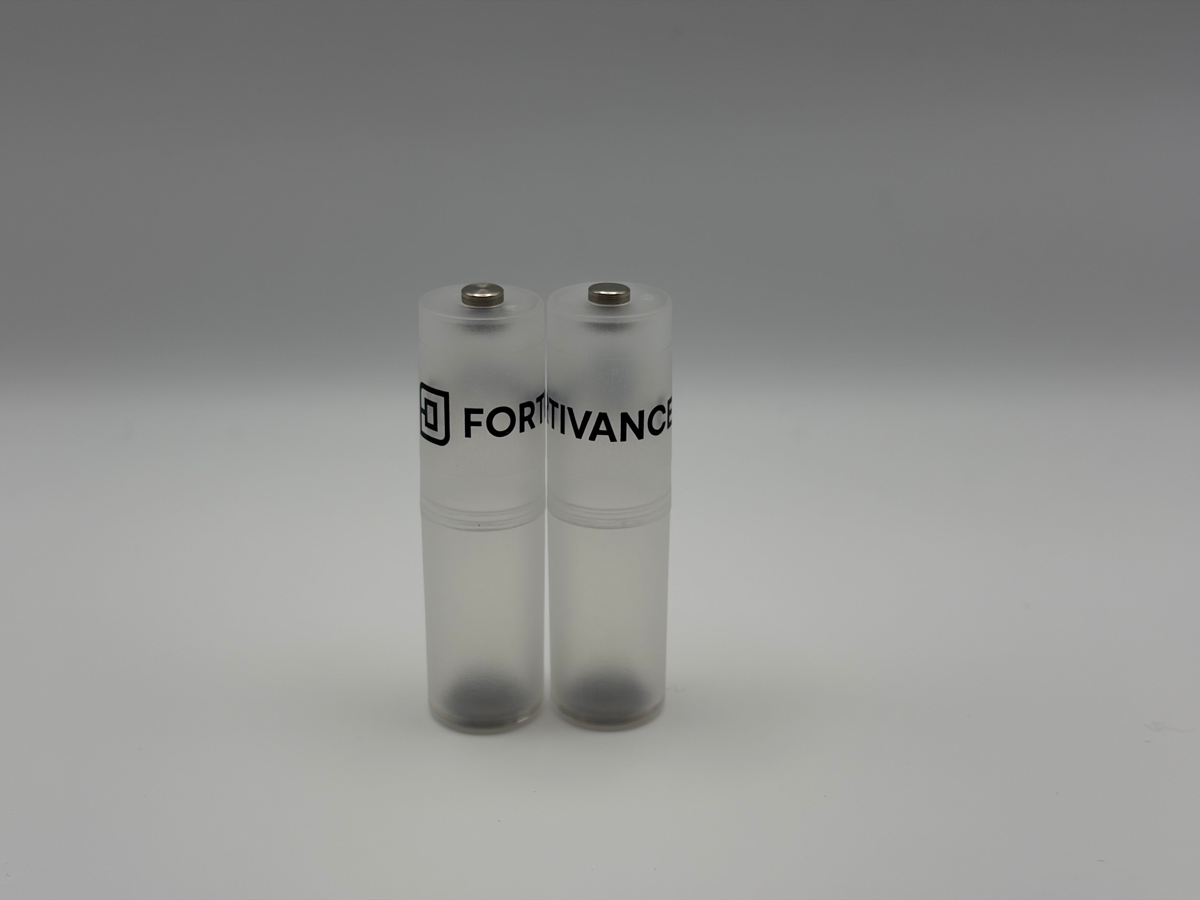 Fortivance AA & AAA Battery Storage Bundle | Organiser Box + AAA to AA Converter Sleeves